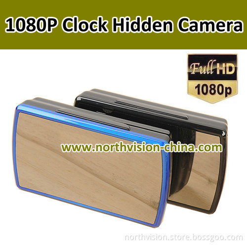 720p H. 264 China Manufacturing Best-Selling Alarm Clock Camera